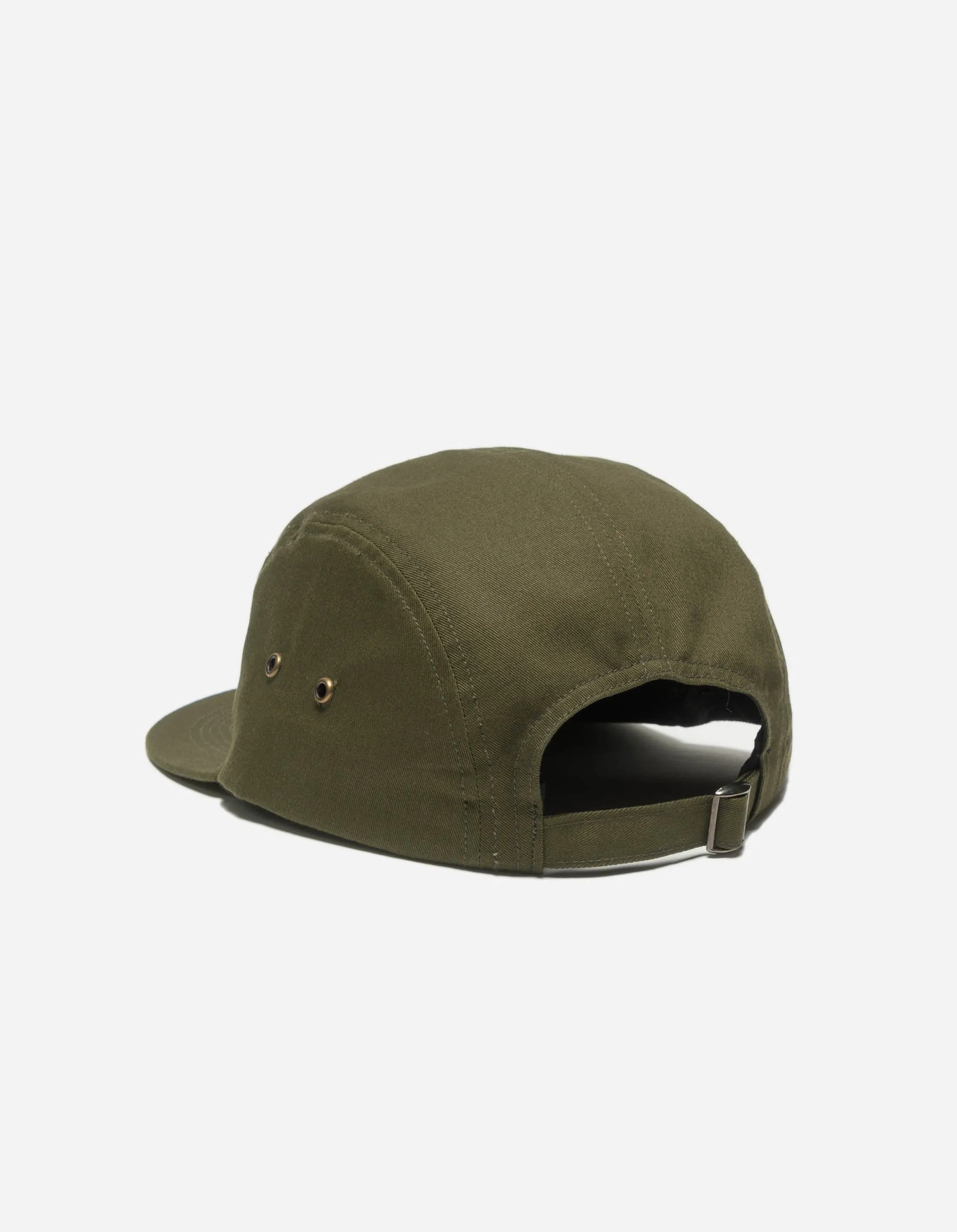 1363 Maha Embroidered 5 Panel Cap Olive