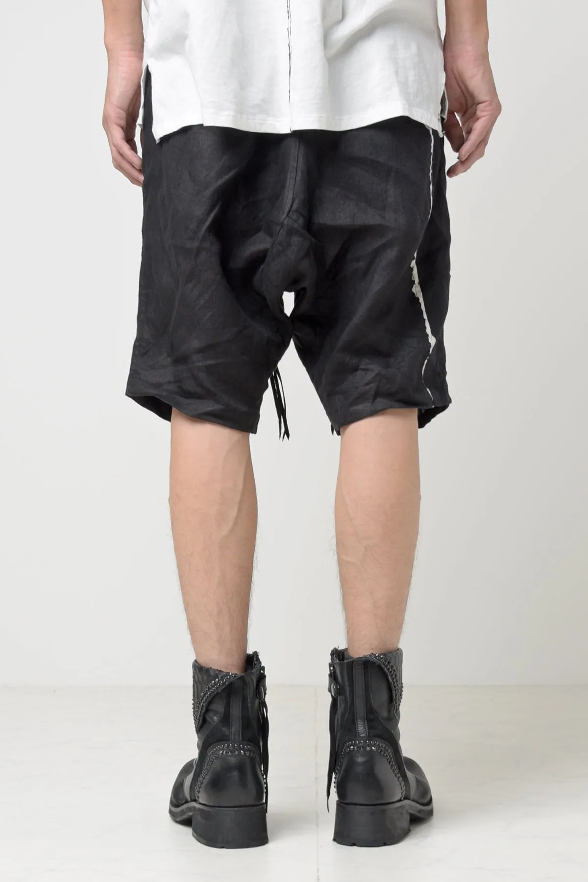 2301-PT05 Linen Slash Shorts