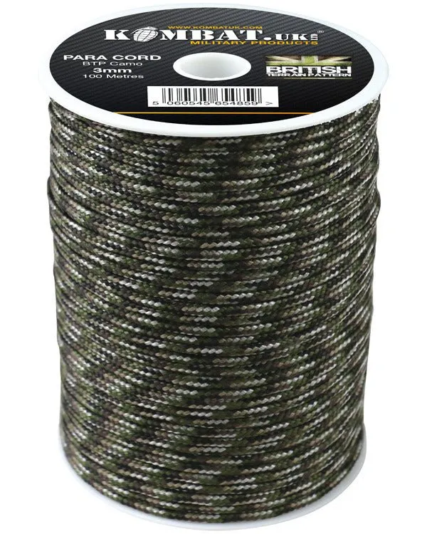 3mm - 100m BTP Paracord