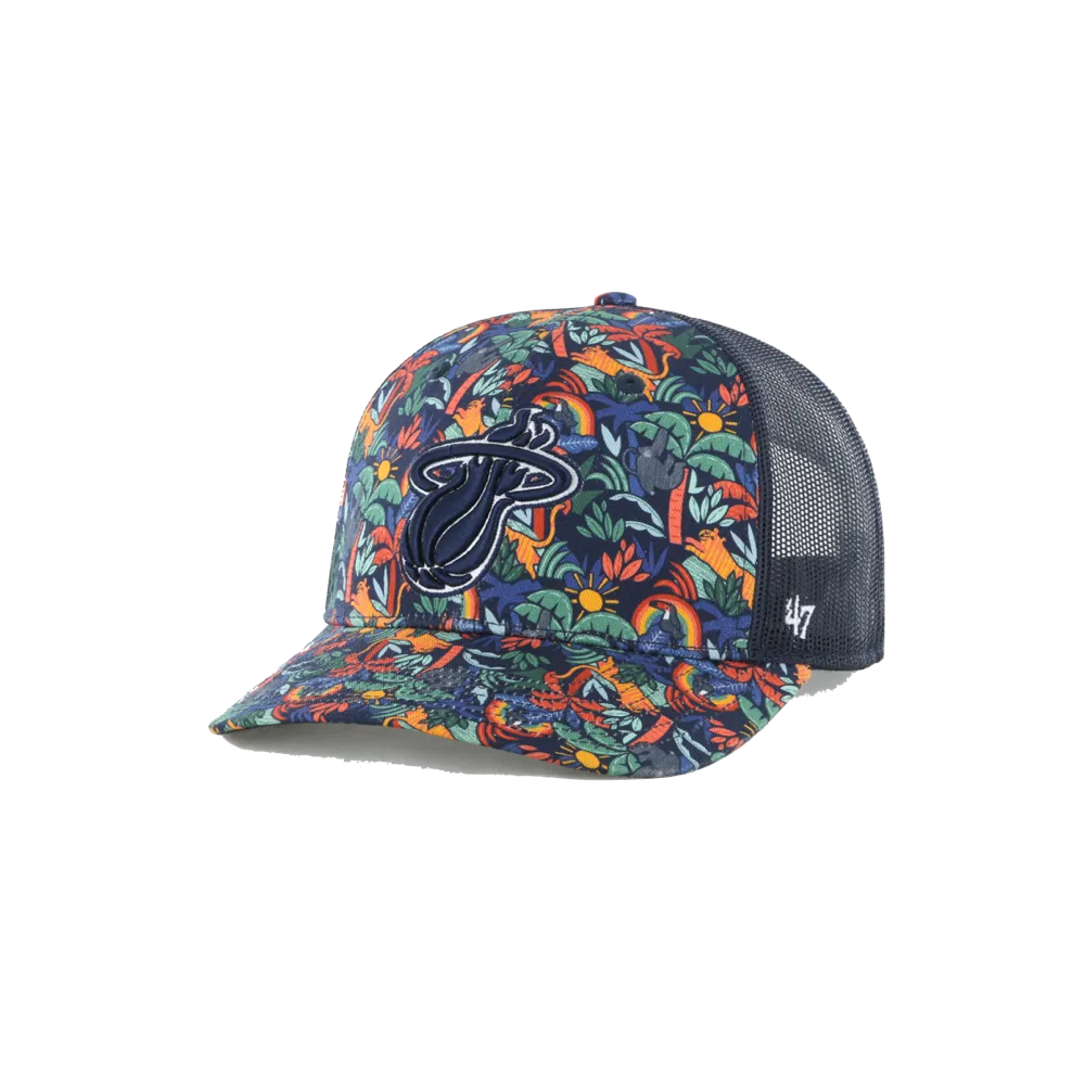 '47 Brand Miami HEAT Jungle Gym Trucker Youth Hat