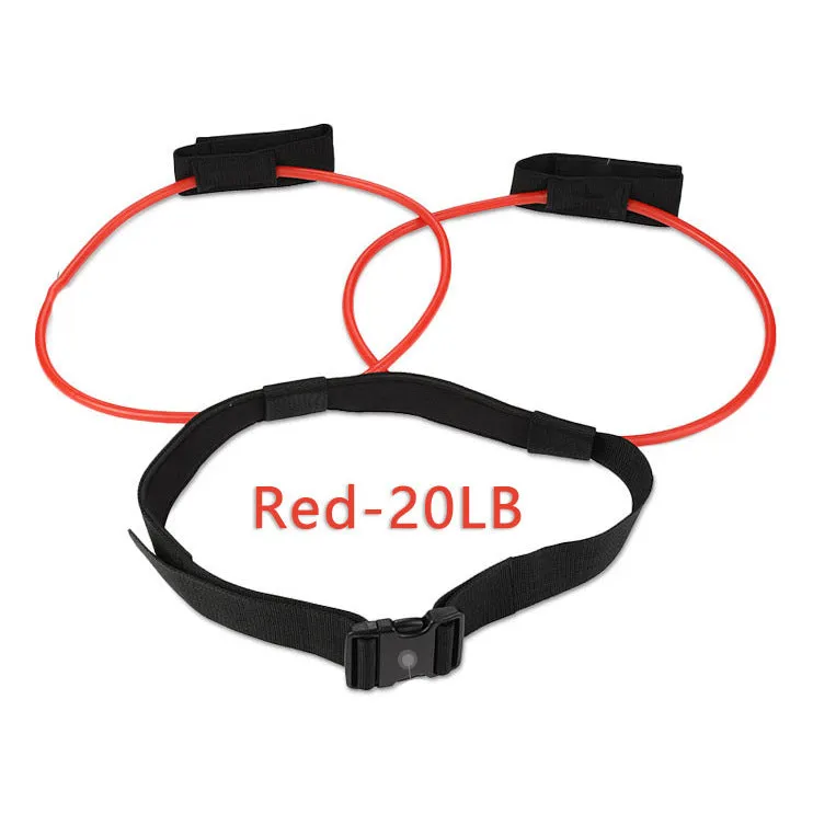 Adjustable Resistance Bands with Waist Belt