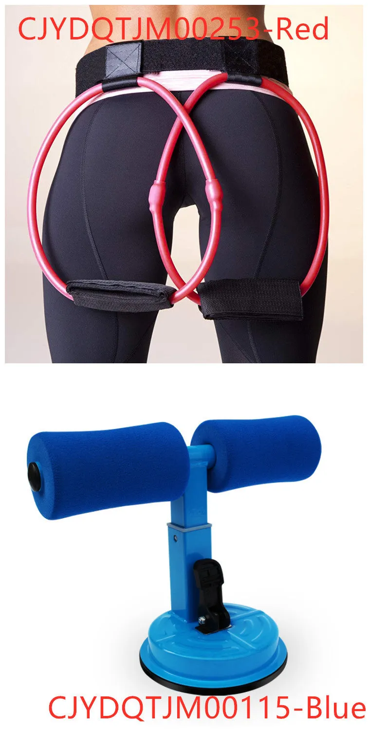 Adjustable Resistance Bands with Waist Belt