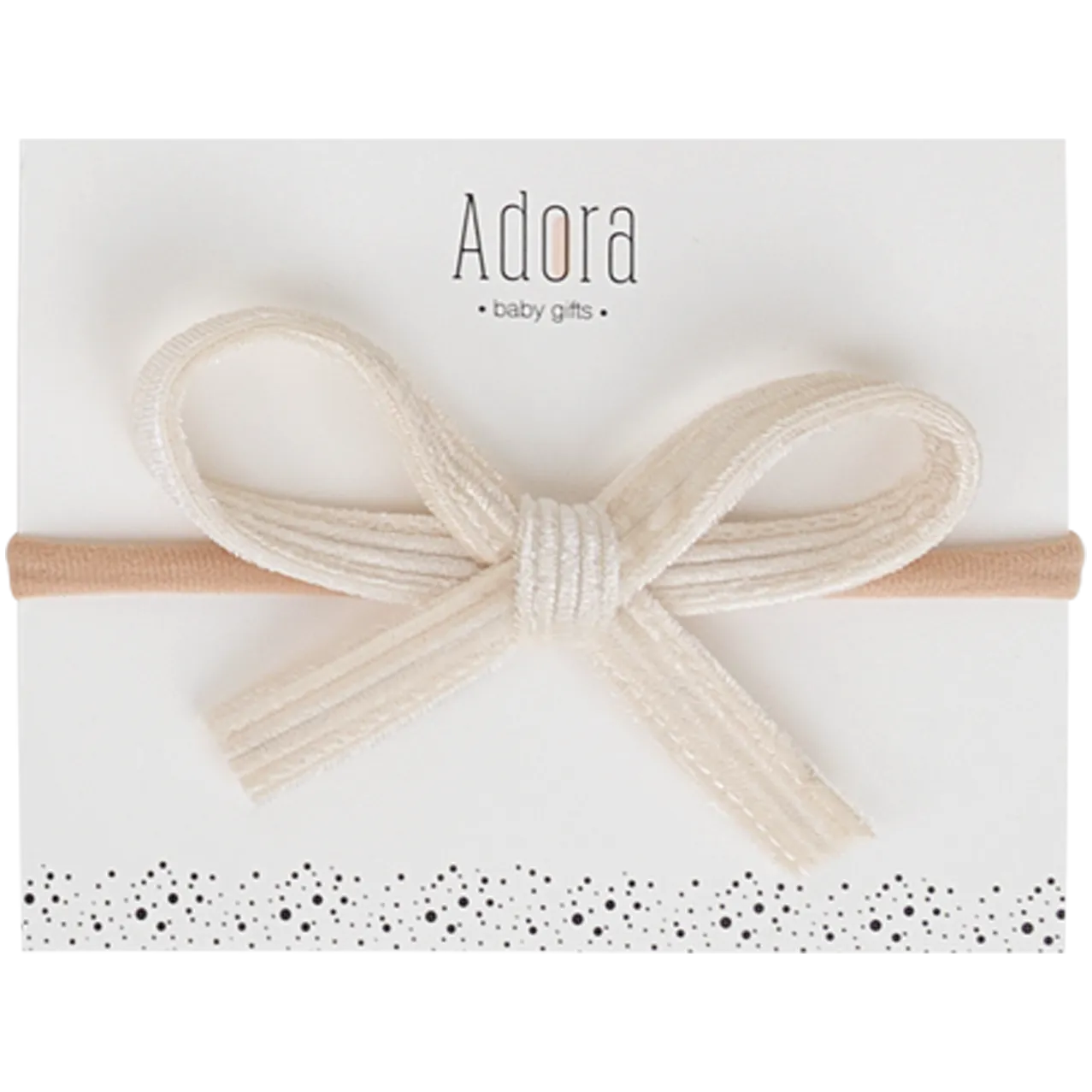 Adora Mini Corduroy Bow Headbands