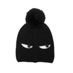 Band of Boys - Pom Pom Beanie Sneaky Eyes - Black