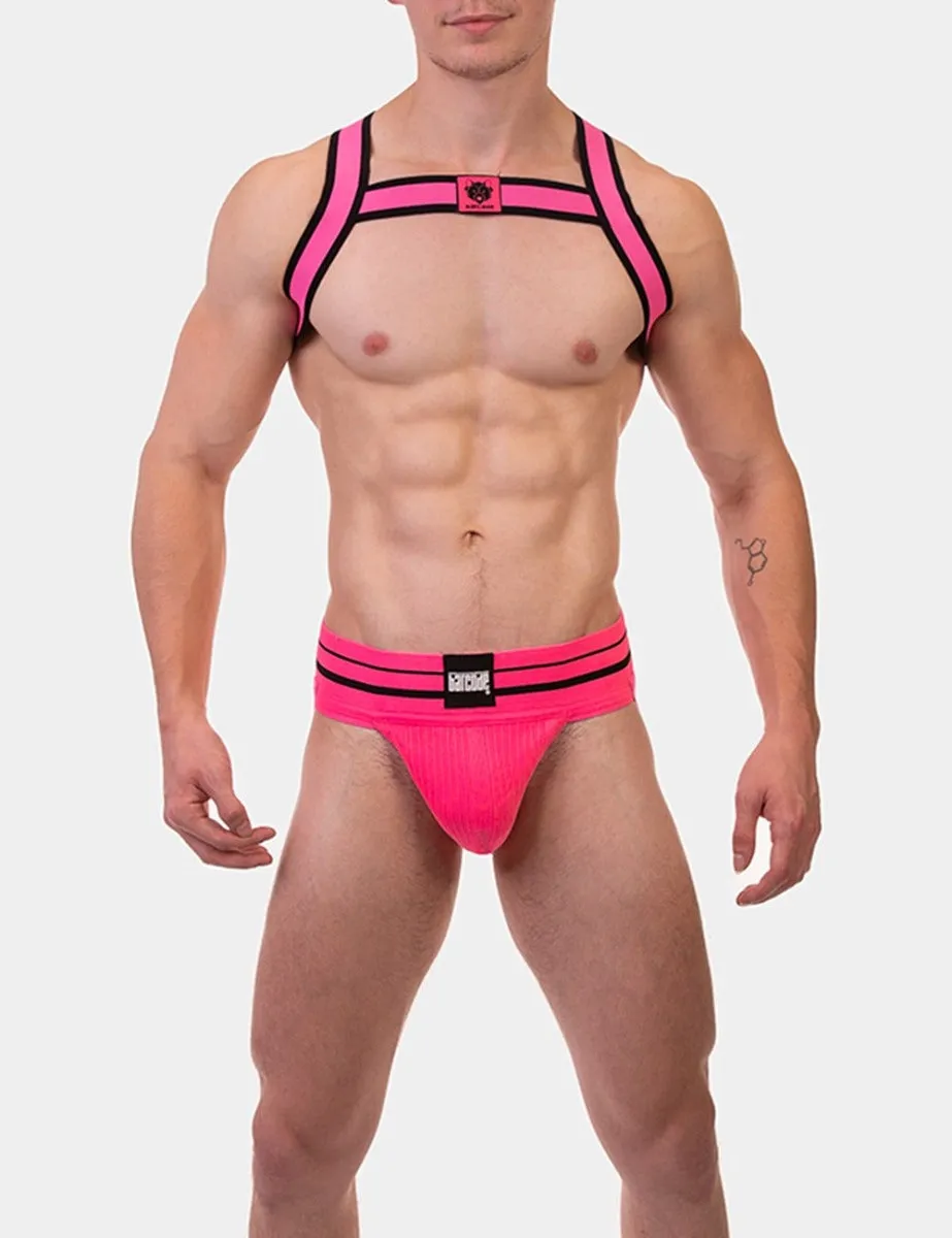 Barcode Berlin Harness Colin Pink Black