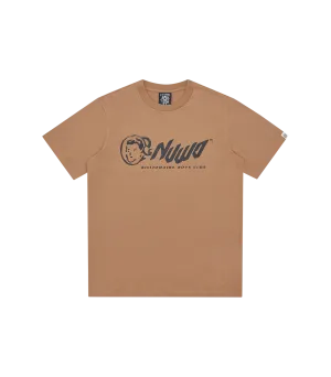 BBC X NUWO OG LOGO T-SHIRT - BROWN