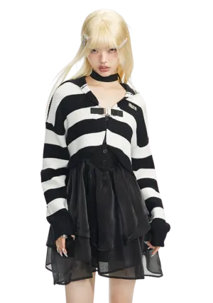 Black & White Striped Shirt