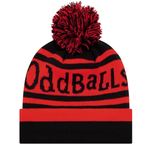 Black | Scarlet - Bobble Hat