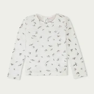 C1157 LFT Baby Soft White Bee T-Shirt