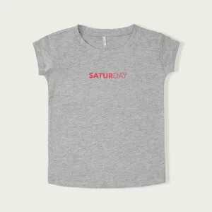 C1585 BNG Saturday Grey T-Shirt