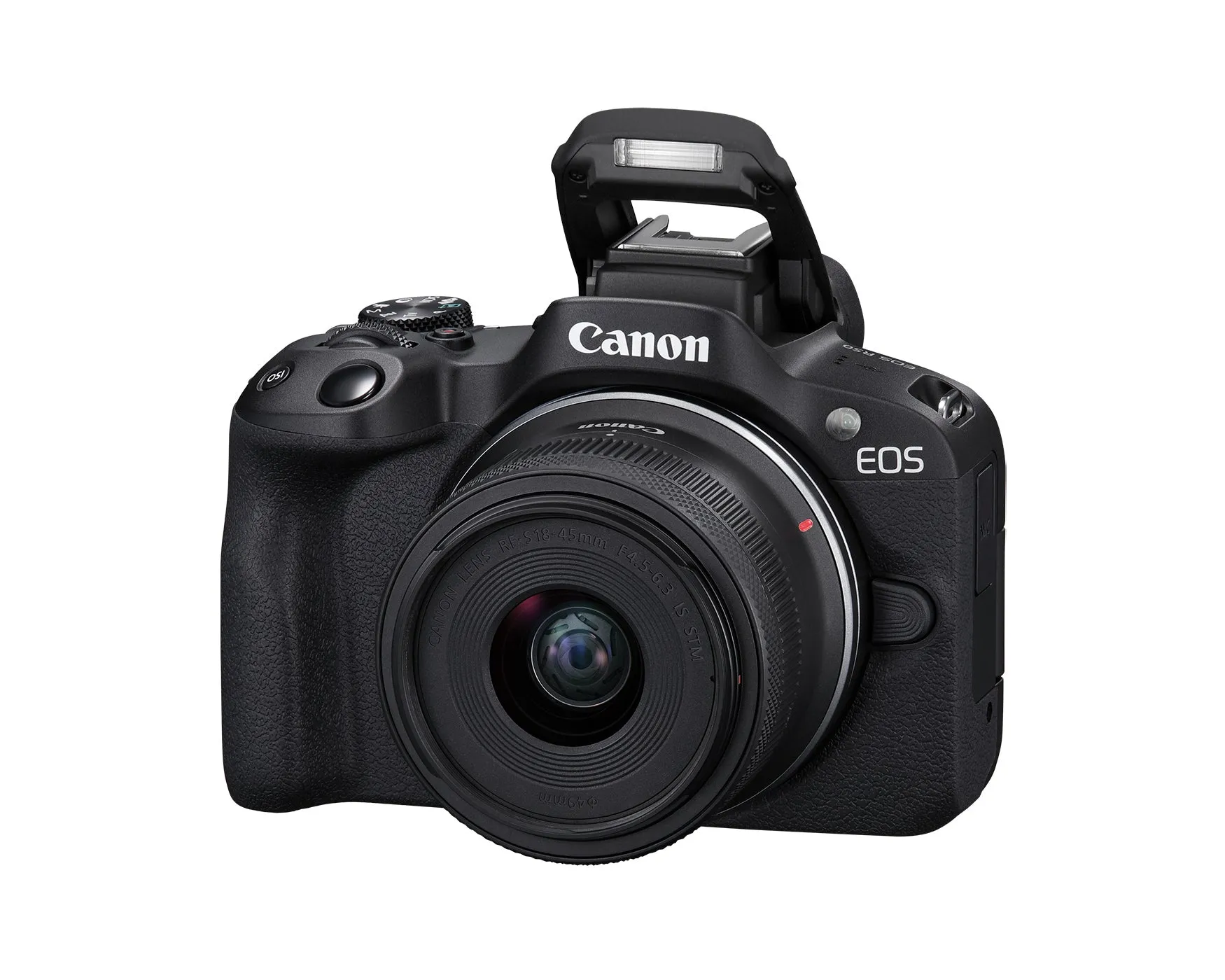 Canon EOS R50 Mirrorless Camera with RF-S 18-45mm f/4.5-6.3 IS STM Lens