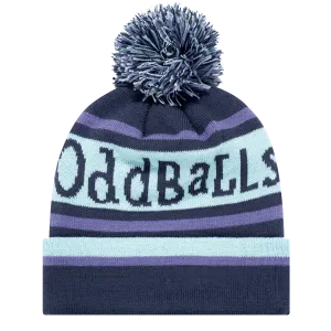 Charcoal | Mint | Purple - Bobble Hat