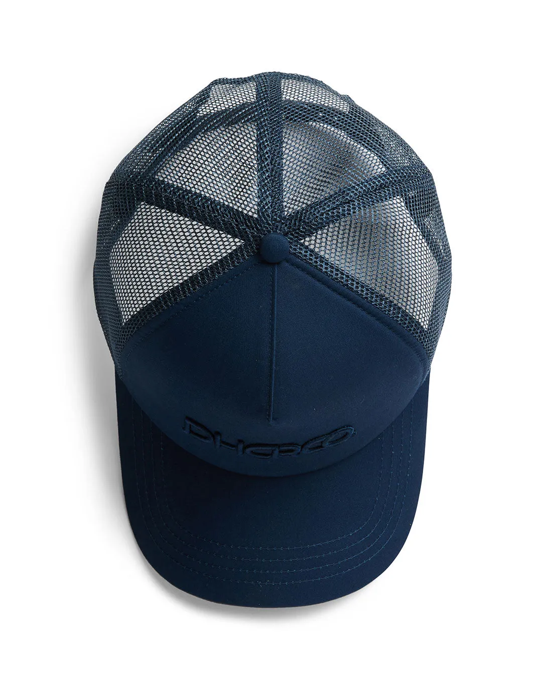 Curved Peak Trucker | Navy