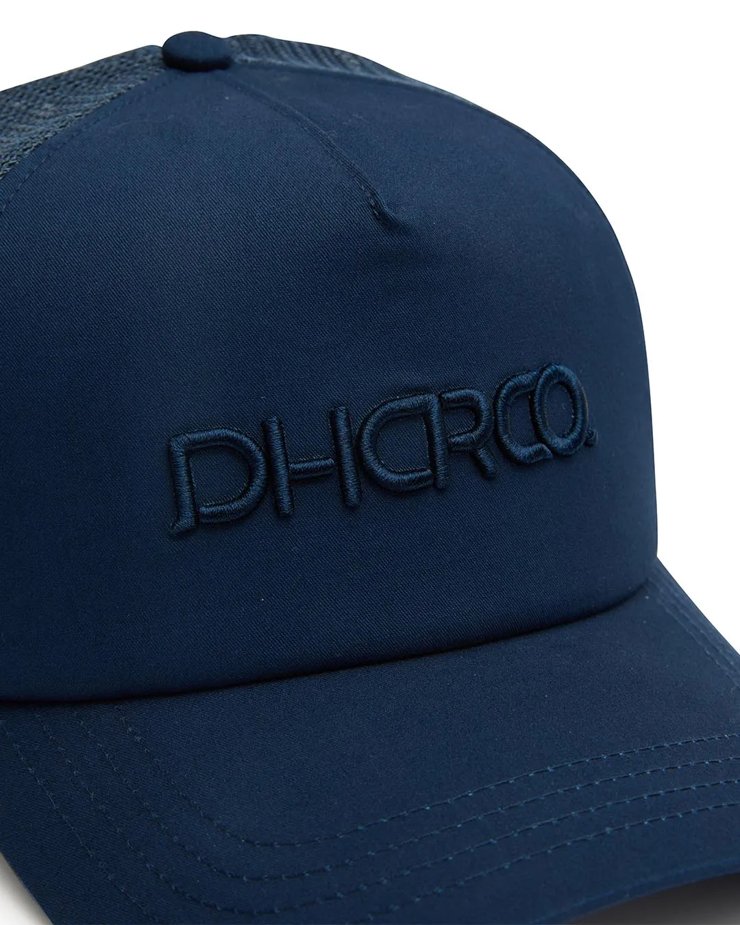 Curved Peak Trucker | Navy