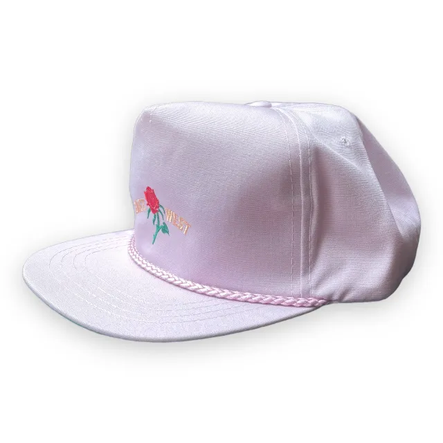 Deadstock Rose Hat - Pale Pink