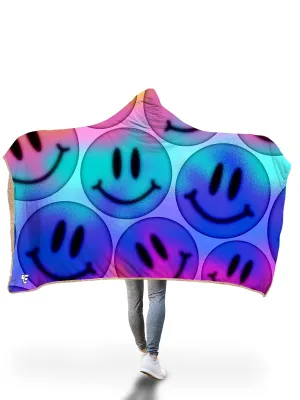 Don't Tell Me To Me To Smile Hooded Blanket