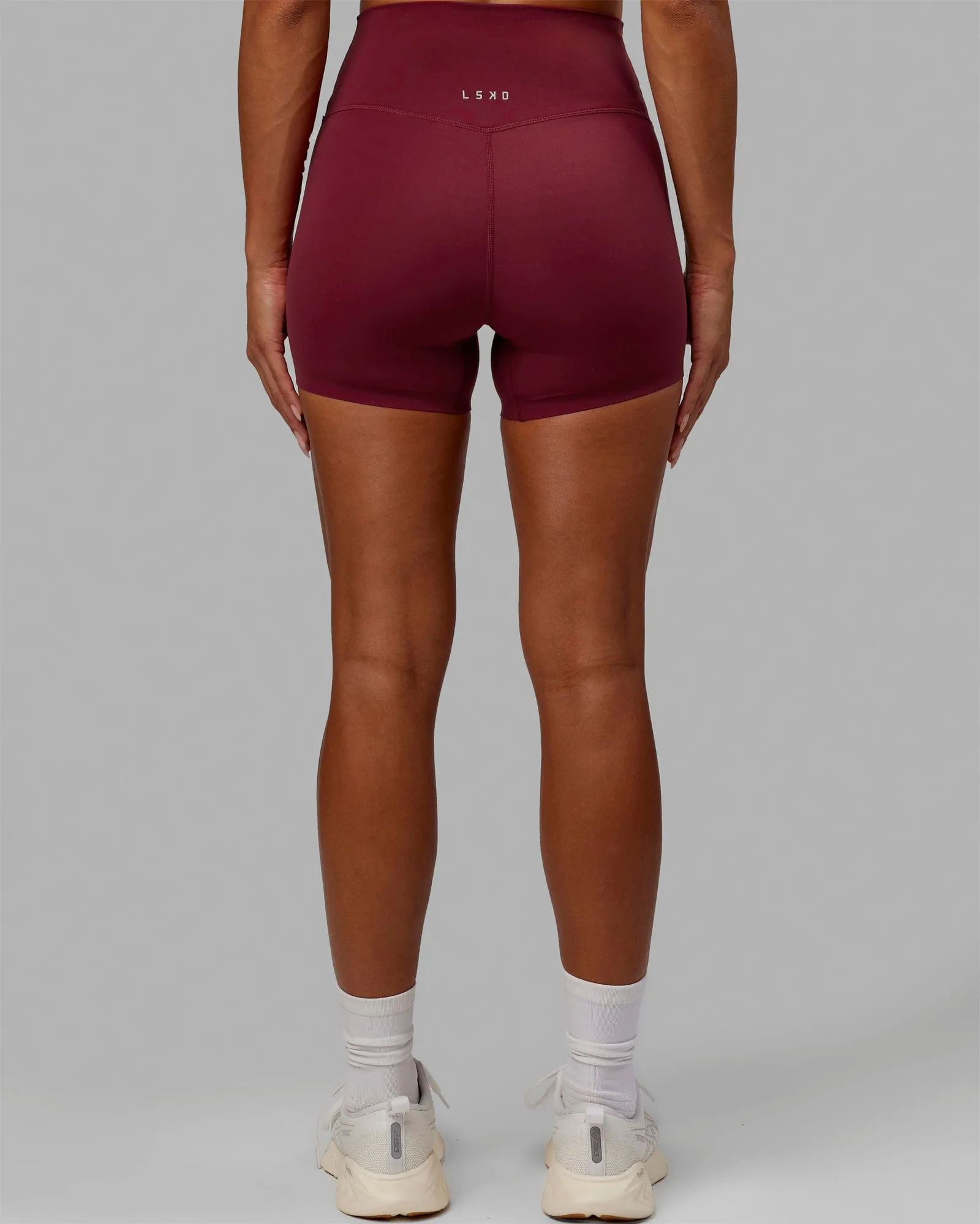 Elixir X-Length Shorts - Cranberry