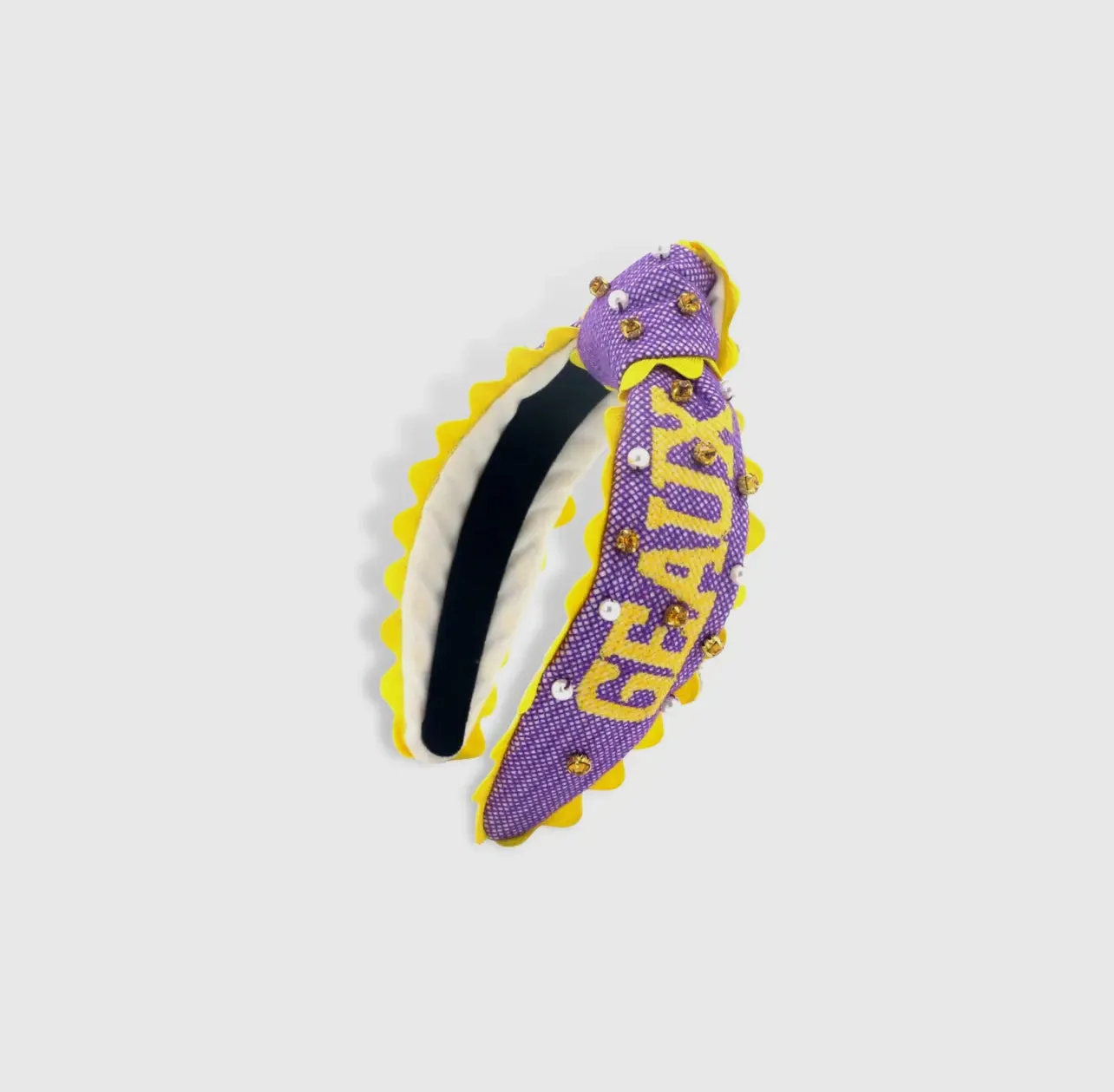 Embellished Headbands-Geaux Tigers