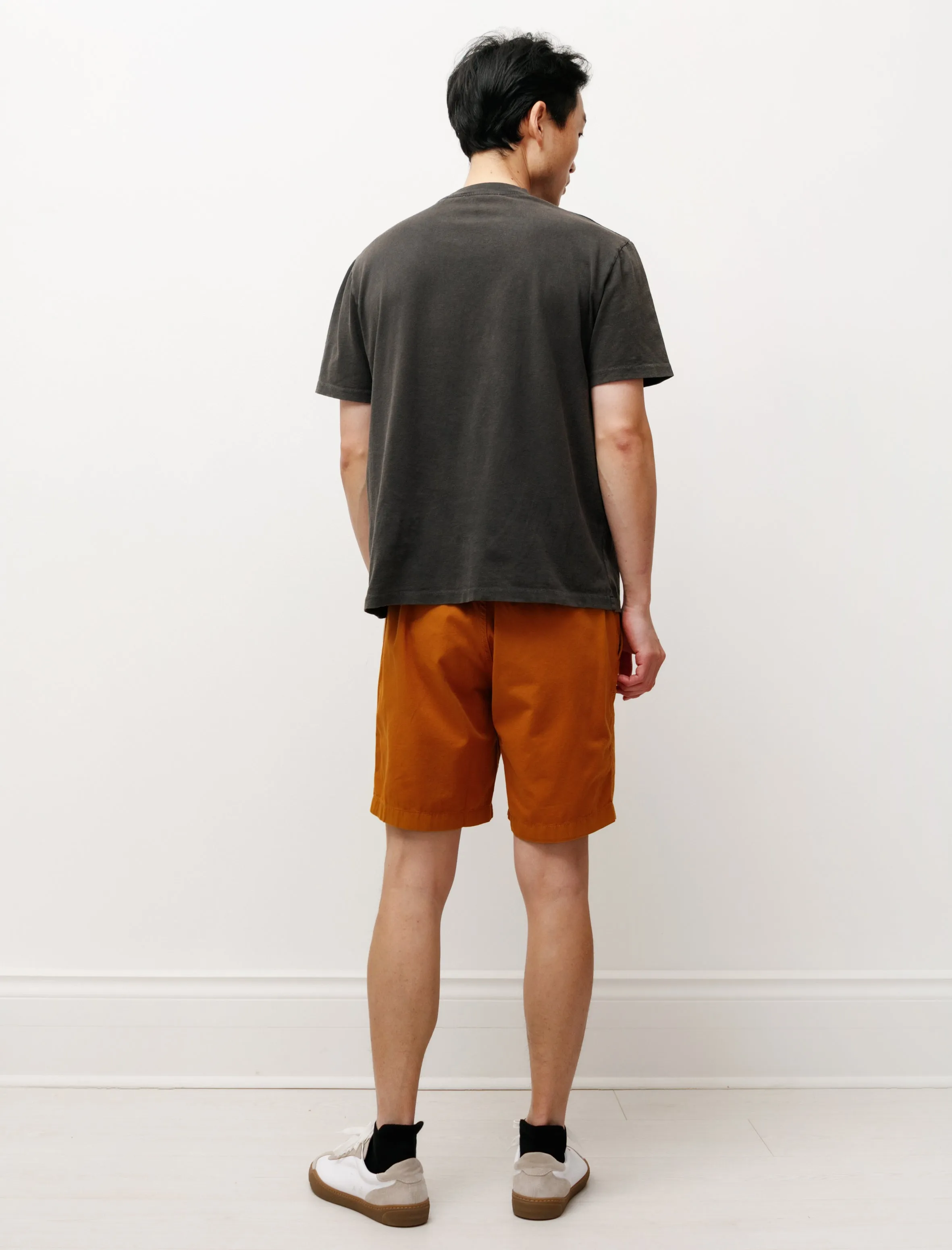 Ezra Light Twill Shorts Orange