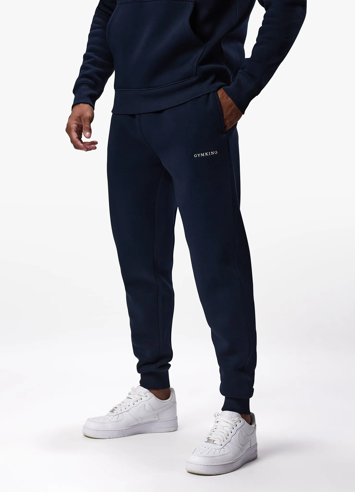 Gym King Linear Fundamental Jogger - Navy