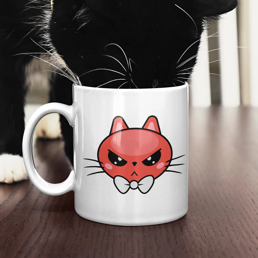 Halo Infinite Angry Kitty | Nice Kitty Emblem Mug