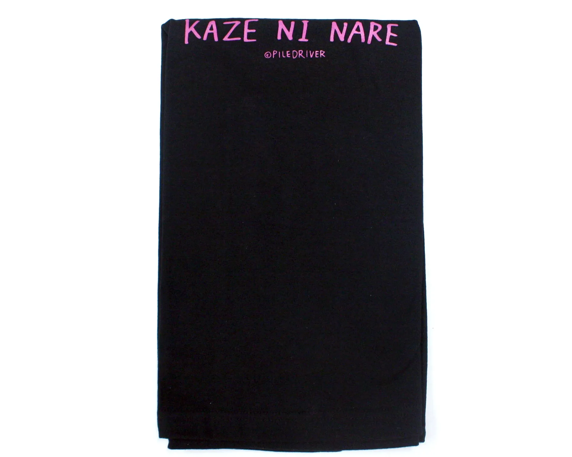 MINORU SUZUKI KAZE NI NARE BLACK T-SHIRT LG