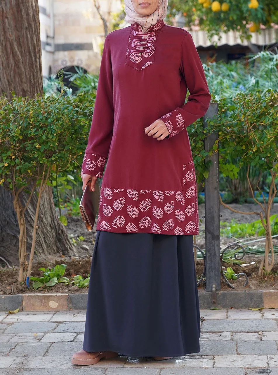 Nadirah Embroidered Tunic