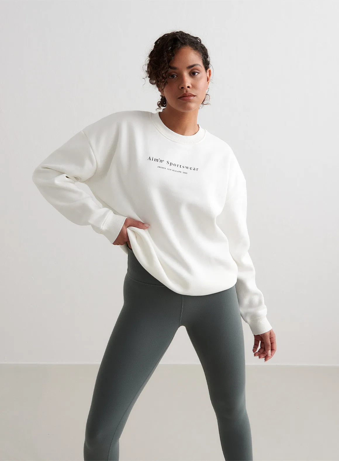 Off-white Serif Sweatshirt