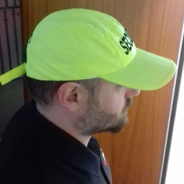 Op. Zulu Folding Security Cap Hi-Viz Yellow