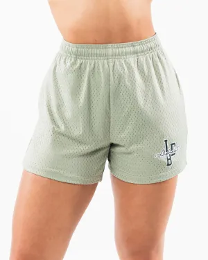 Signature Mesh Short 4" - Sage