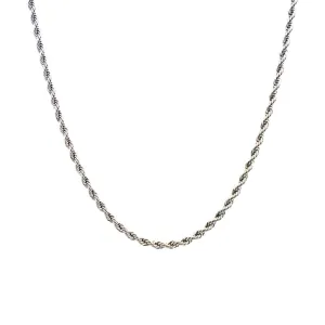 Silver Rope Chain (2MM)