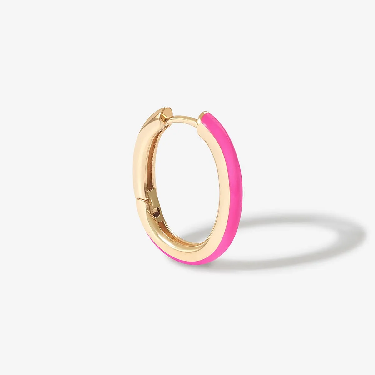 Yeong neon pink enamel hoop