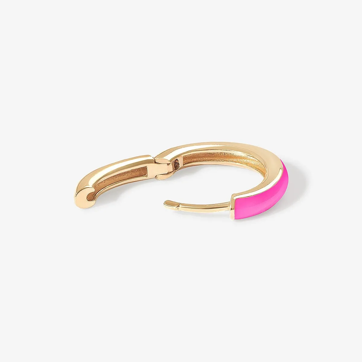 Yeong neon pink enamel hoop